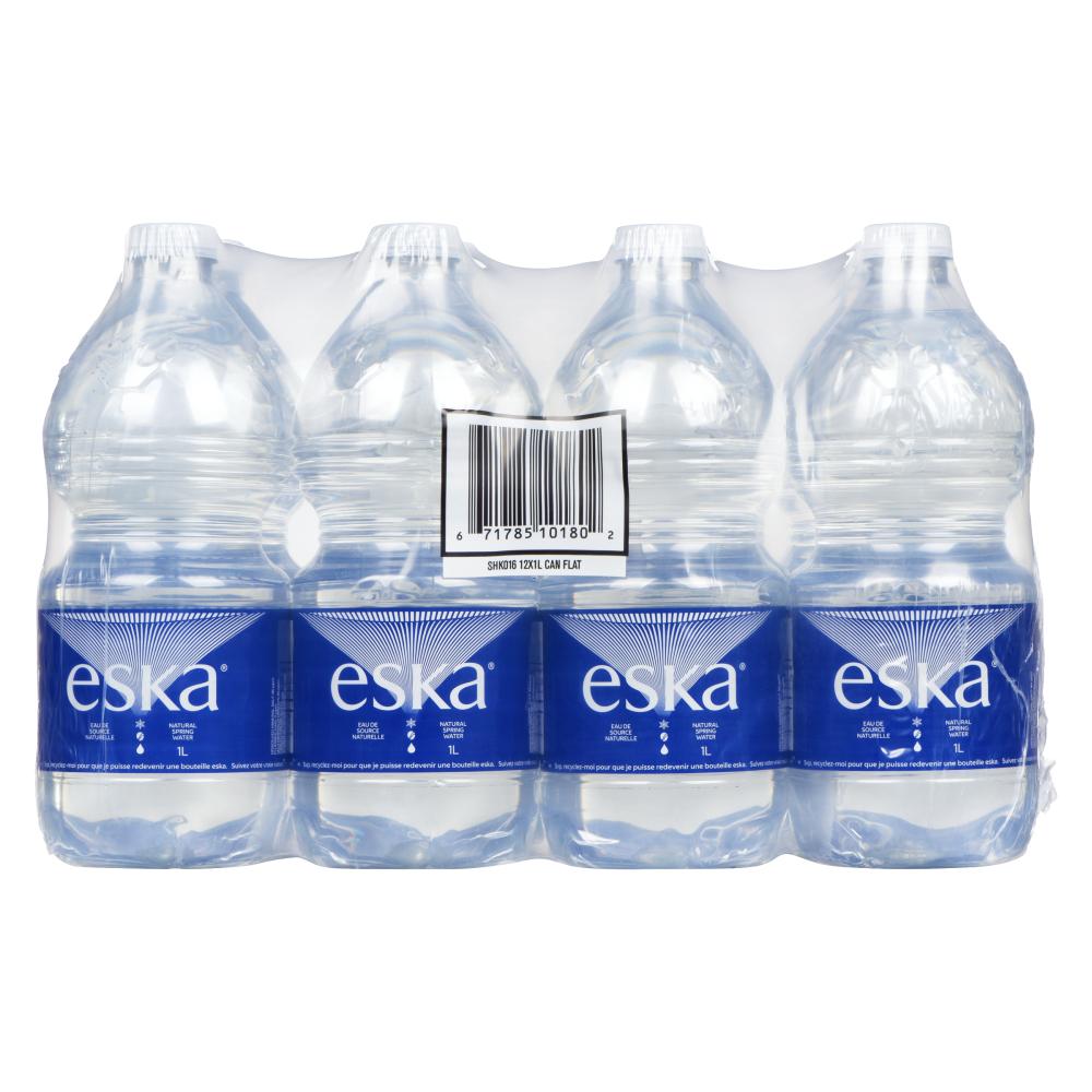 ESKA NATURAL SPRING WATER, 12 X 1 L