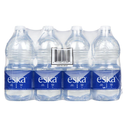 ESKA NATURAL SPRING WATER, 12 X 1 L
