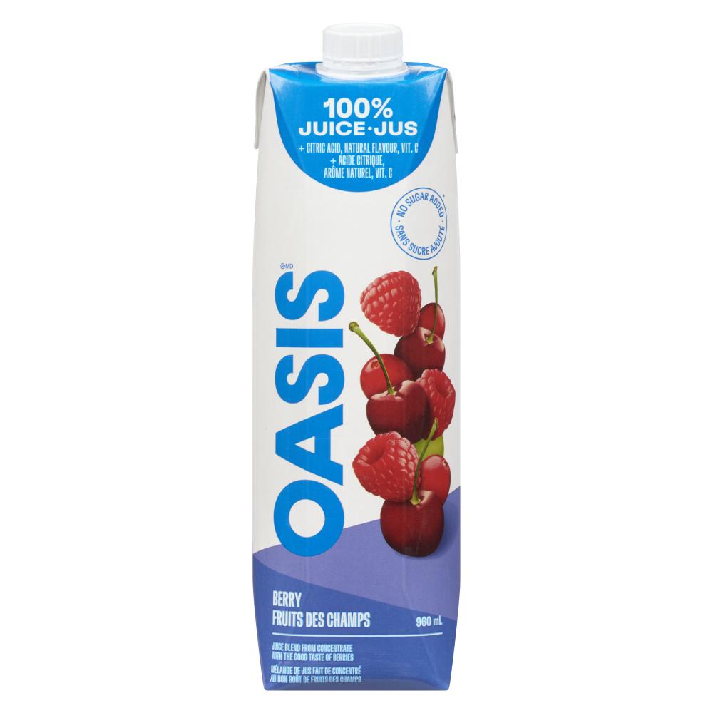 OASIS FIELD FRUIT JUICE, 12 X 960 ML