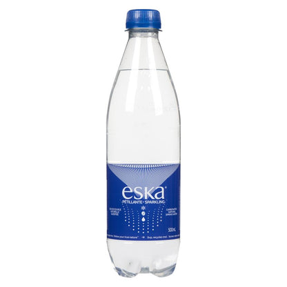 ESKA, CARBONATED BOTTLE SPRING WATER, 12 X 500 ML
