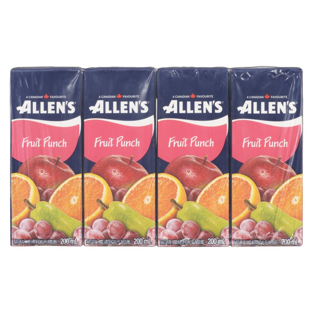 ALLENS FRUIT PUNCH, 4 X 8 X 200 ML