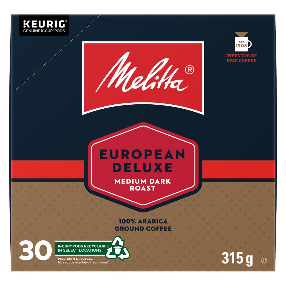 MELITTA KCUP EUROPEAN DELUXE, 4 X 315 G