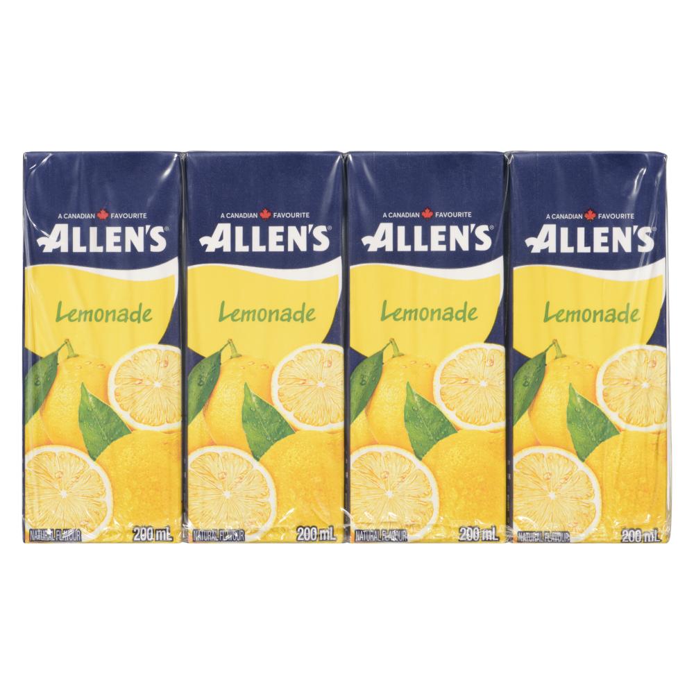 ALLENS LEMONADE JUICE, 4 X 8 X 200 ML