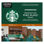 STARBUCK PIKE PLACE K-CUP, 4 X 44 UN
