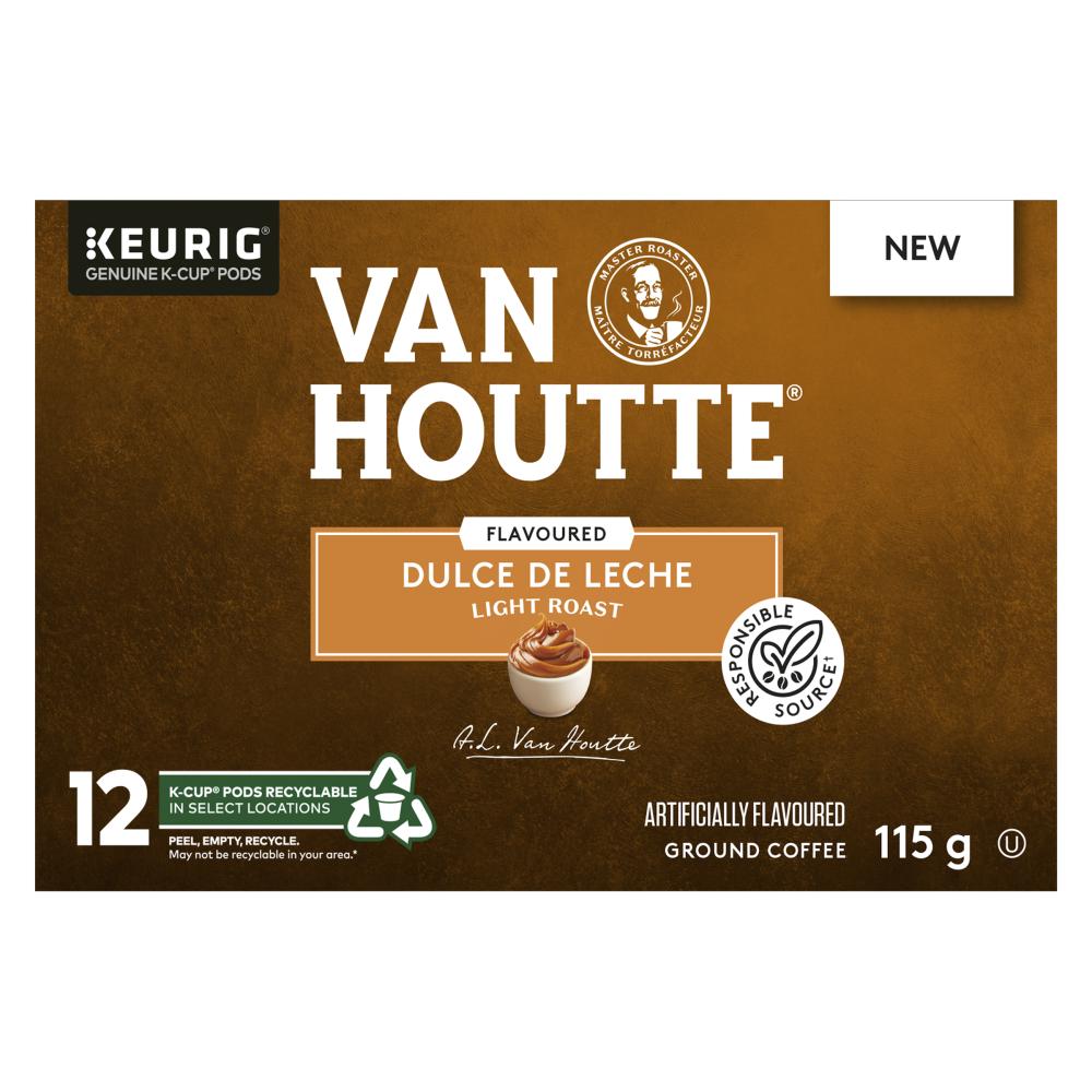 VANHOUTTE DULCE DE LECHE 12 KCUP, 6 X 12 UN