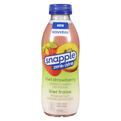 SNAPPLE KIWI STRAWBERRY TEA SUGAR-FREE, 12 X 473 ML