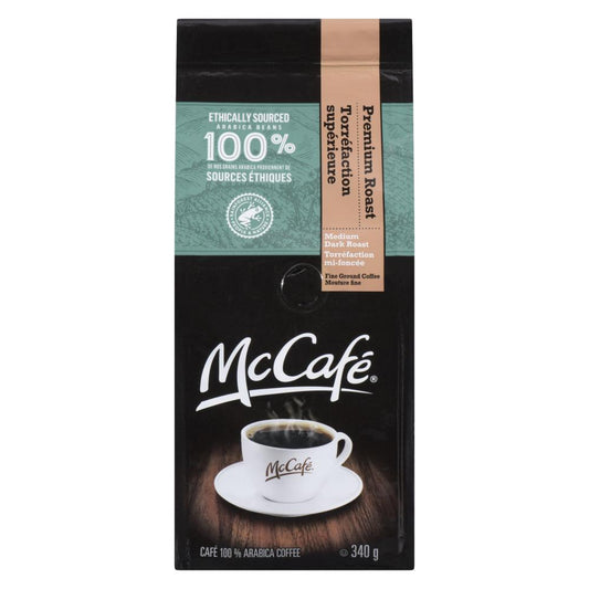 MCCAFE GROUND MEDIUM-DARK ROAST, 6 X 340 G