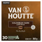 VANHOUTTE COFFEE KCUP COLOMBIAN DARK, 4 X 30 UN