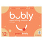 BUBLY PEACH SPARKLING WATER, 12 x 355 ML