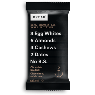 RXBAR, CHOCOLATE SEA SALT, 12 x 52G