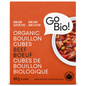 GO-BIO, GF BEEF BOUILLON CUBE OR, 15 x 66G