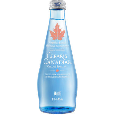 CLEARLY CANADIA, GRAPEFRUIT ESSENCE, 12 x 325ML