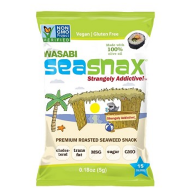 SEA SNAX, WASABI GRAB&GO, 16 x 5 G