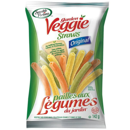 SENSIBLE PORTIO, SENSIBLE PORTIONS GARDEN VEGGIE CHIPS, 12 x 142 G