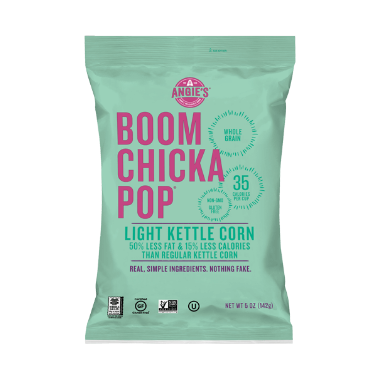 ANGIE'S ARTISAN, LIGHTLY SWEET POPCORN, 8 x 142G
