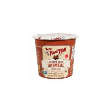 BOB'S REDMILL, MAPLE BROWN SUGAR OATMEAL CUP, 12 x 61 G