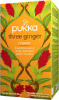 PUKKA SPECIALTY, ORGANIC THREE GINGER, 4 x 20CT