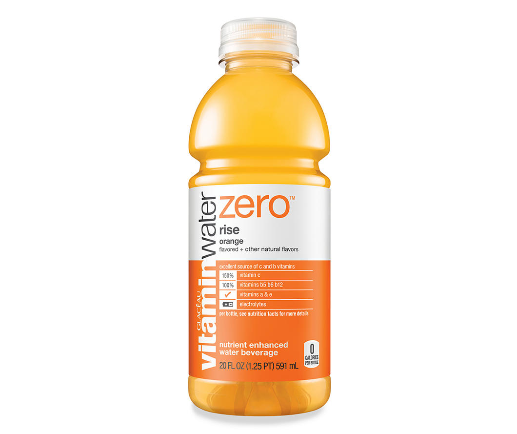VITAMIN WATER ZERO RISE CALCIUM ORANGE 591ML