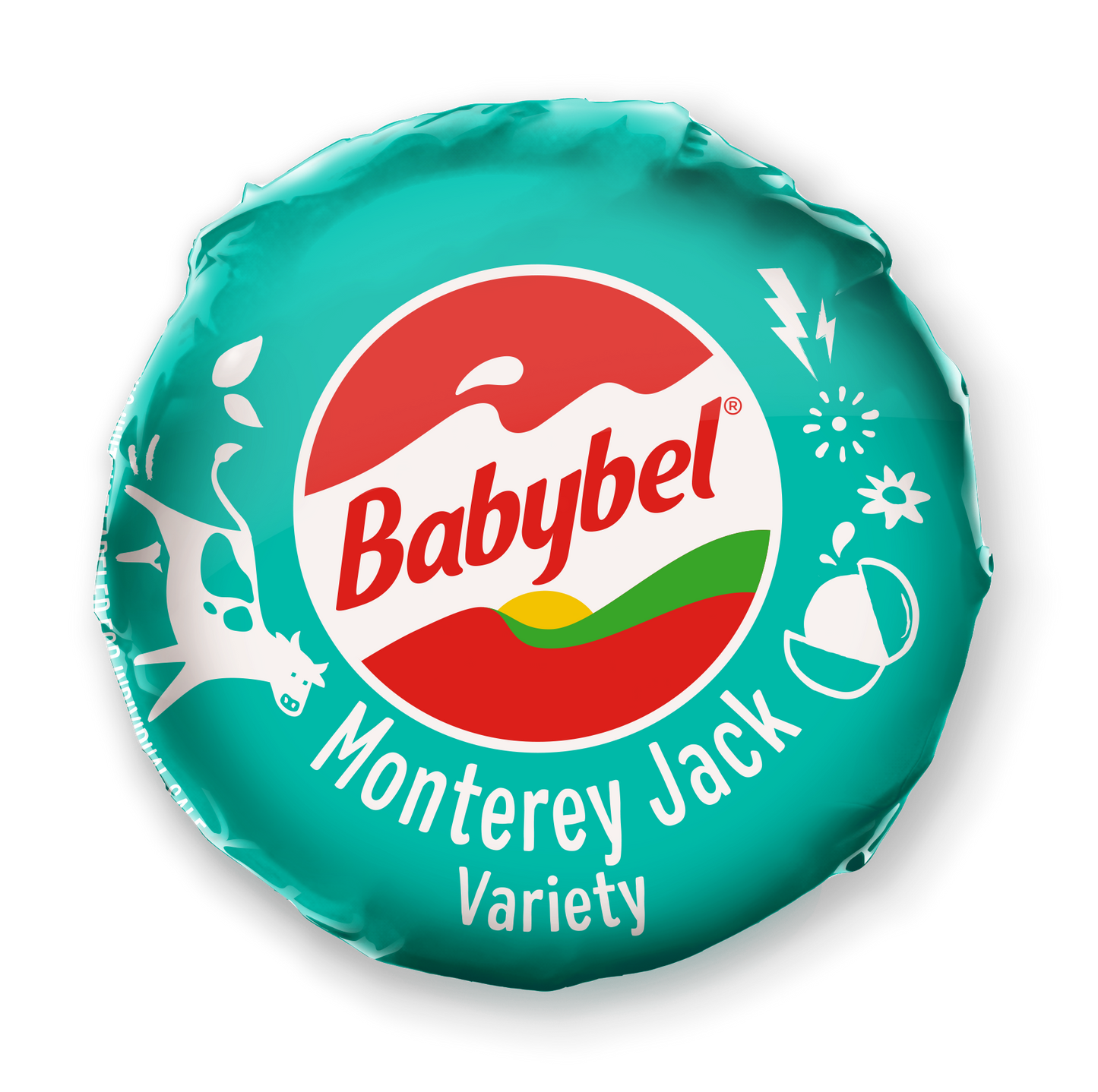 BABYBEL MINI CHEESE MONTEREY JACK 6UN, 18 X 120 G