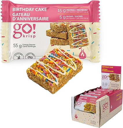 GO KRISP! - BIRTHDAY CAKE 12 X 55G