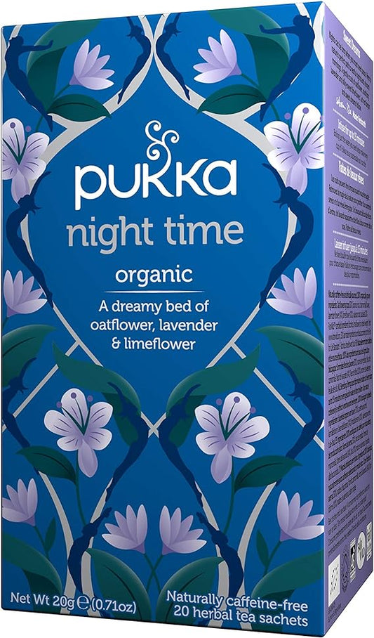 PUKKA SPECIALTY, ORGANIC NIGHT TIME, 4 x 20CT