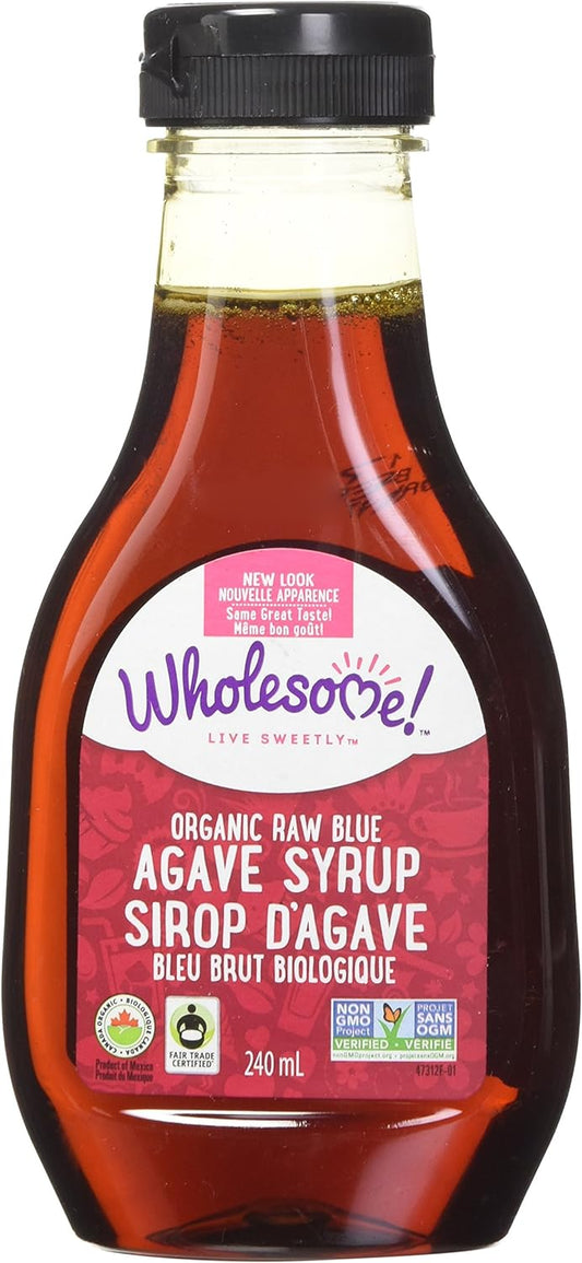 WHOLESOME SWEET, BLUE AGAVE OR 333G, 6 x 240ML