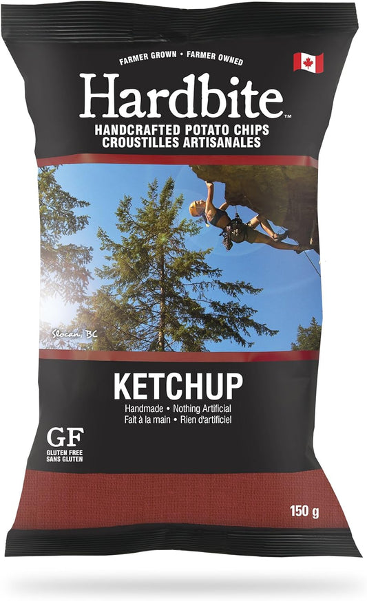 HARDBITECHIPS, KETCHUP POTATO CHIPS, 15 x 150G