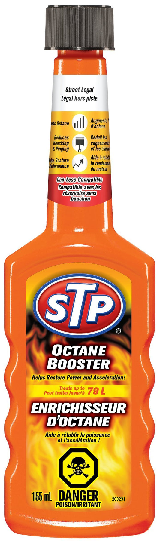 STP SUPER OCTANE BOOSTER, 12 X 155 ML