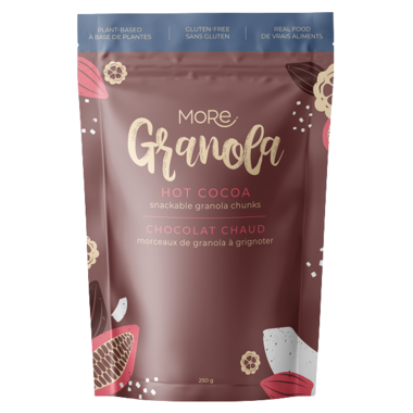 MORE GRANOLA, HOT COCOA, 8 x 250G