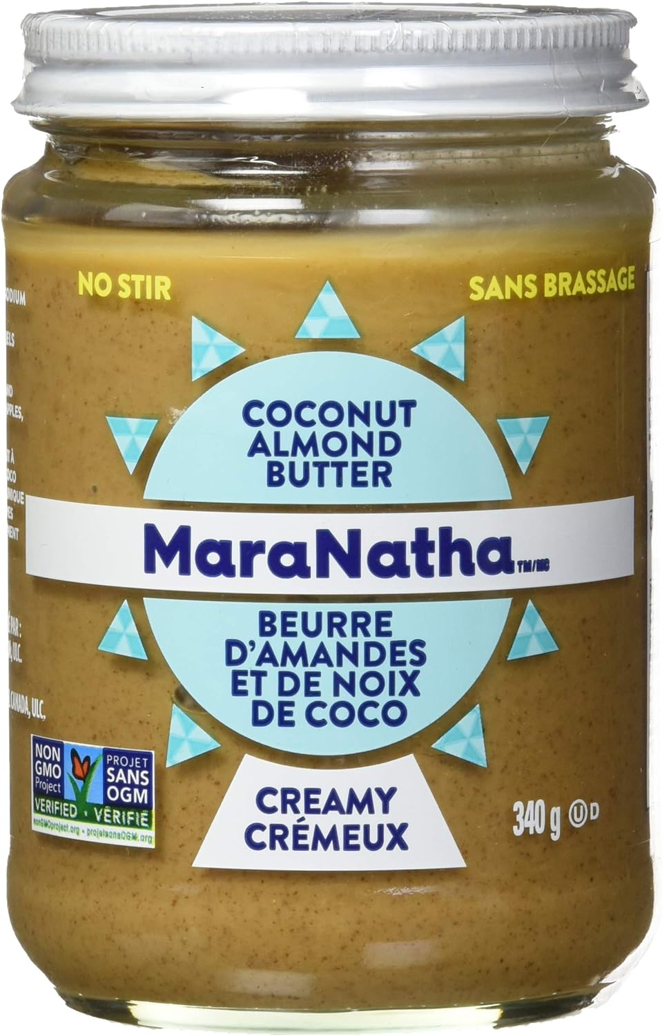 MARANATHA, MARANATHA NO STIR CREAMY COCONUT ALMOND, 6 x 340G