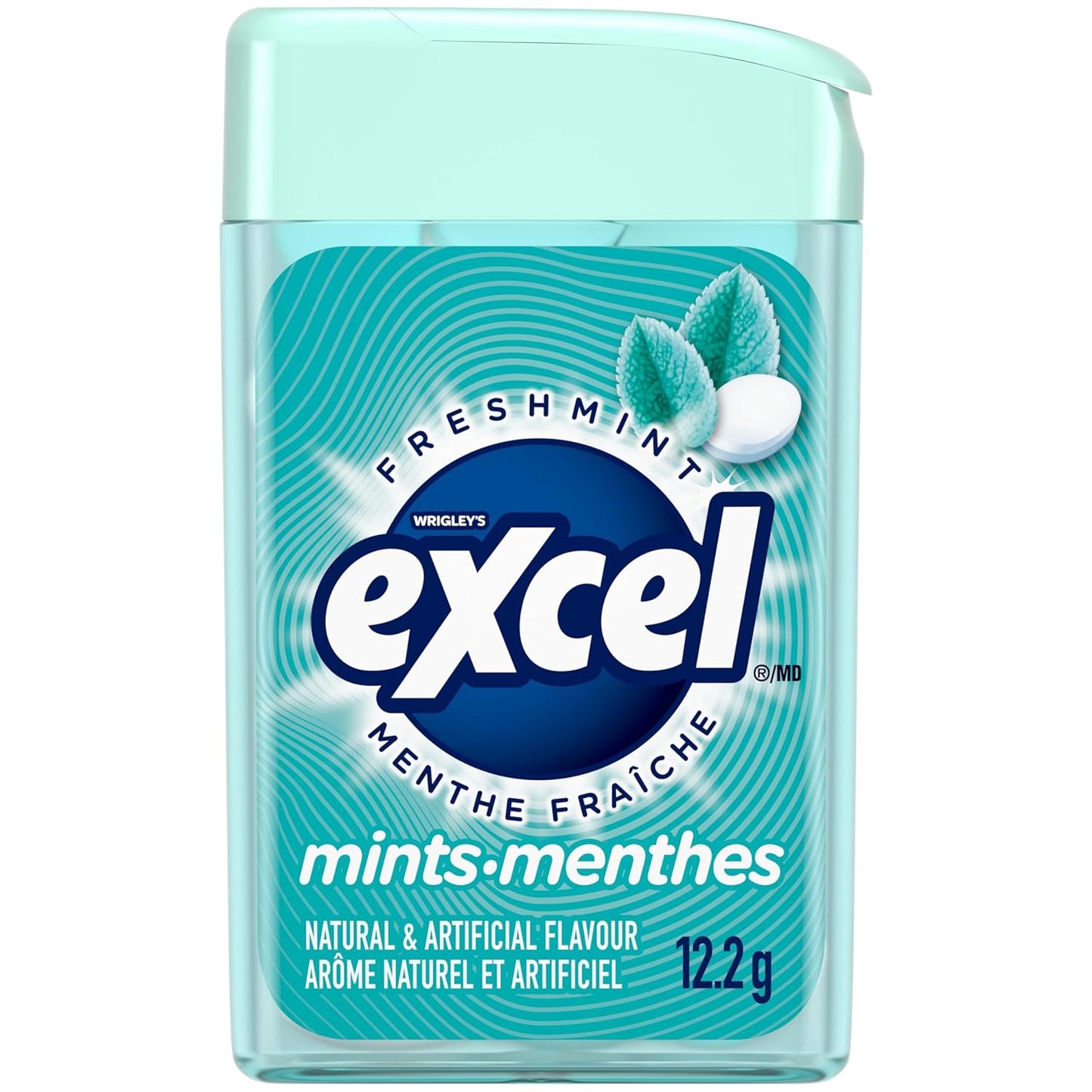 EXCEL REFRESHING MINT GUM, 12 X 12.200 G