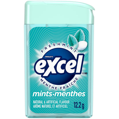 EXCEL REFRESHING MINT GUM, 12 X 12.200 G