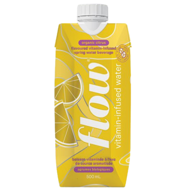FLOW, INFUSED CITRUS, 12 x 500ML