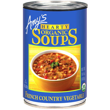 AMY'S KITCHEN, HEARTY FRNCH CNTRY VEG OR, 12 x 398 ML