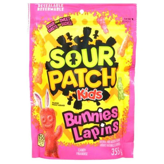 MAYNARDS SOUR PATCH KIDS BUNNIES, 12 X 355 G