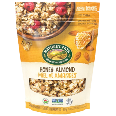 NATURE'S PATH, HONEY ALMOND GRANOLA, 8 x 312 G