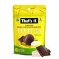 THAT'S IT, ORGANIC DARK CHOCOLATE BANANA TRUFFLES, 6 x 100G