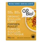 GO-BIO, NO SALT ADDED ORGANIC CHICKEN CUBES, 15 x 54G
