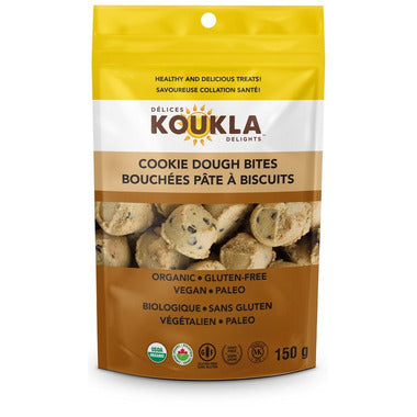 KOUKLA DELIGHTS, COOKIE DOUGH BITES, 8 x 150G