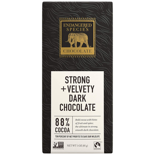 ENDANGERED SPEC, BLACK PANTHER 88% DRK CHOC, 12 x 85G