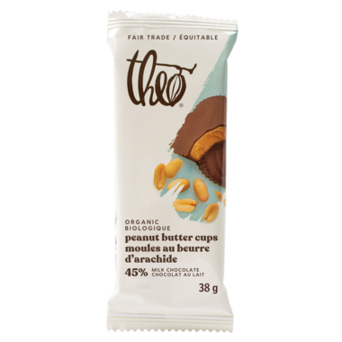 THEO, PEANUT BUTTER CUPS THE103-104 X 32 ECH, 72 x 38G
