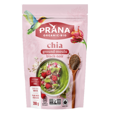 PRANA, ORG GROUND BLACK SEEDS, 6 x 200 GR