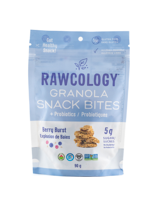 RAWCOLOGY, PROBIOTIC BERRY BU, 6 x 90G
