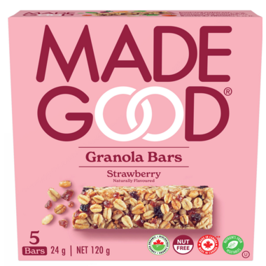 MADE GOOD, STRAWBERRY GRANOLA BAR OR, 6 x 5/24G