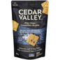 CEDAR VALLEY, SEA SALT & BLACK PEPPER PITA CHIPS, 12 x 180G