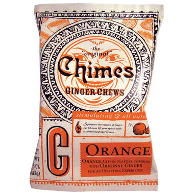 CHIMES, ORANGE GINGER CHEWS, 20 x 141.8G
