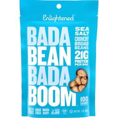ENLIGHTENED, BADA BEAN- FAVA-SEA SALT, 6 x 85G