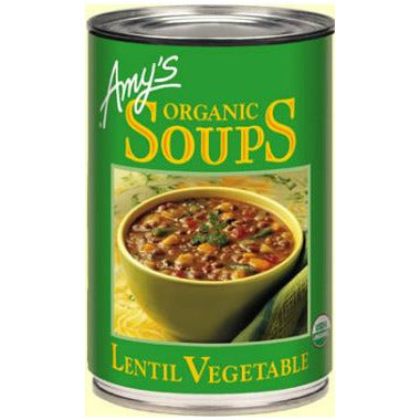 AMY'S KITCHEN, LENTILVEGETABLE OR, 12 x 398ML
