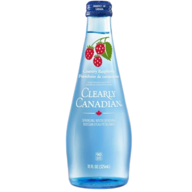 CLEARLY CANADIA, COUNTRY RASPBERRY, 12 x 325ML
