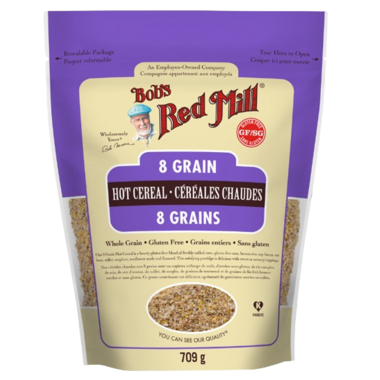 BOB'S REDMILL, GLUTEN FREE 8 GRAIN CEREAL, 4 x 709G